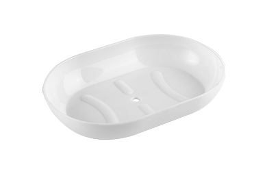 Soap dish Scandi, snow-white